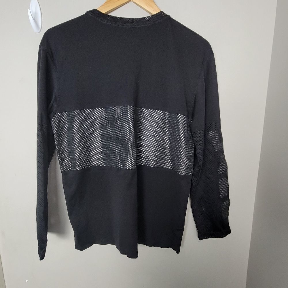 Alexander Wang X H&M Mesh Long Sleeve Tee Black Small View 3